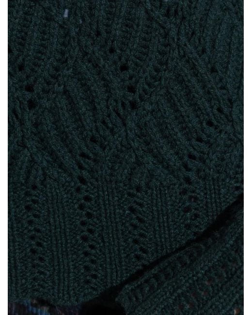 Etro Blue Cashmere Turtleneck