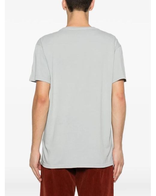 Moschino White Logo-Detail T-Shirt for men
