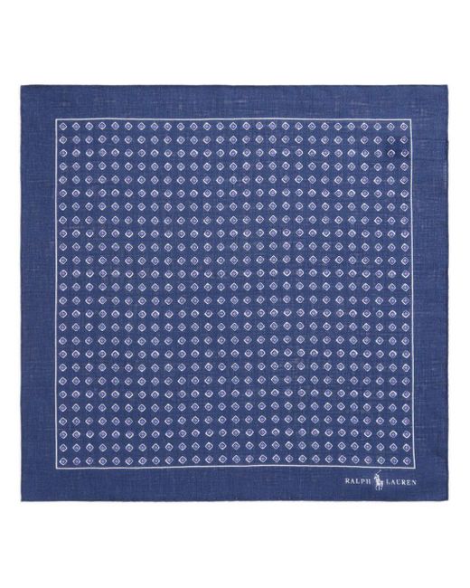 Polo Ralph Lauren Pochet Met Geometrische Print in het Blue voor heren