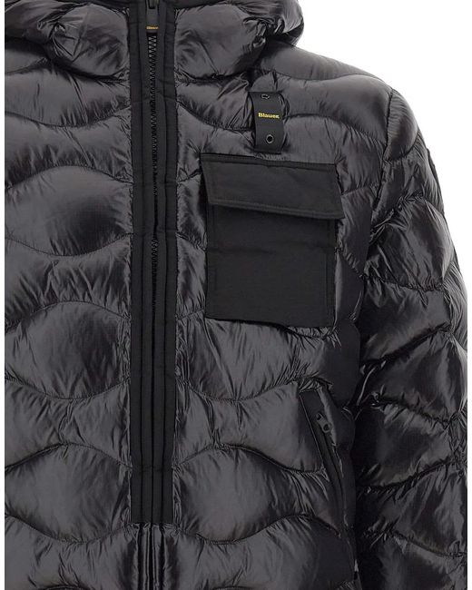 Blauer Gray Bryant Wave-Quilted Jacket for men