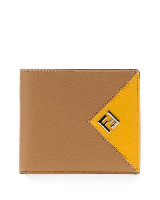 Fendi Natural Lui Bifold Wallet for men