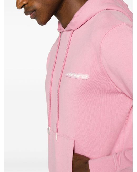 Sudadera con capucha y parche del logo Sandro de hombre de color Pink