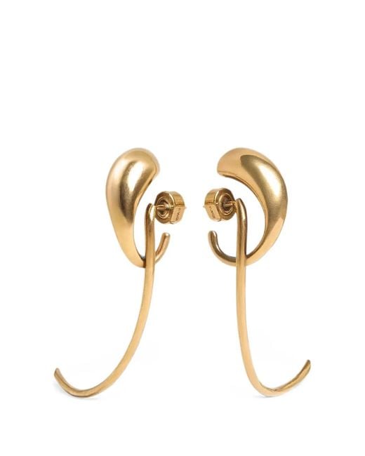 Khaite Metallic Cyclone Earrings