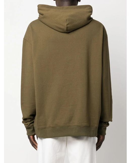 Maison Margiela Green Mushroom Hooded Sweatshirt for men