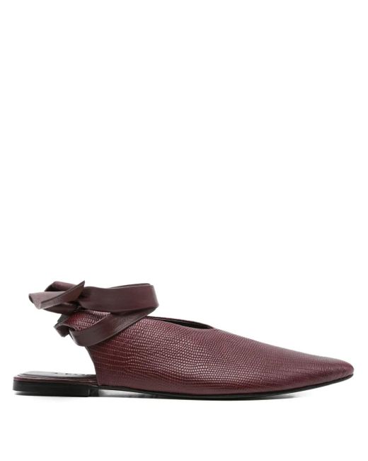 A.Emery Brown Maude Flat Pumps