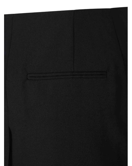 Balmain Black Mini Skirt Pants