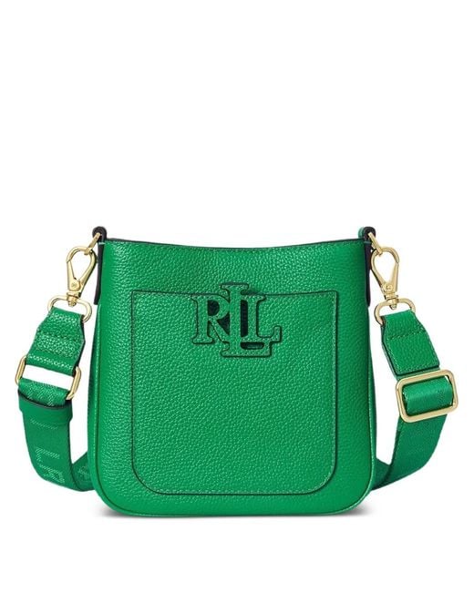 Ralph Lauren Green Small Cameryn Crossbody Bag