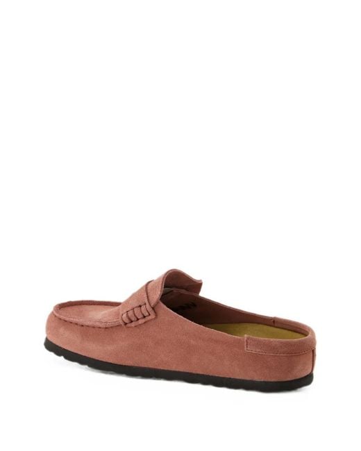 Birkenstock Brown Naples Wrapped Mules