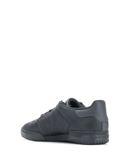 Yeezy Gray Yeezy Powerphase "Core" Sneakers