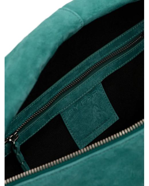By Far スエード ショルダーバッグ Green