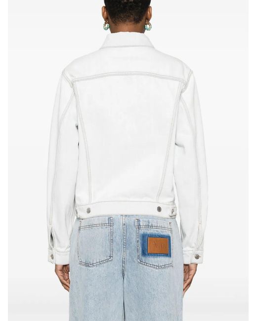 Bally White Denim Jacket