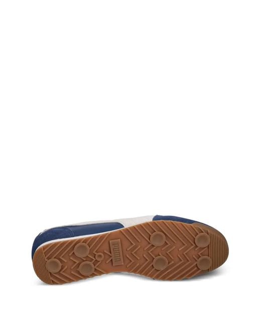 PUMA Blue Arizona Retro Lace-Up Sneakers