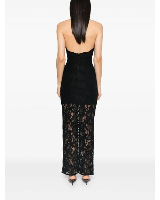 MANURI Black Cherie Lined Dress