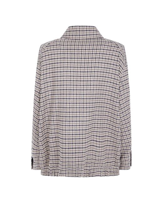 Seventy Gray Houndstooth Jacket