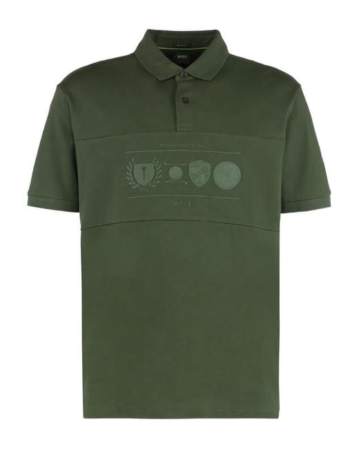 Boss Green Golf-Artwork Polo Shirt for men