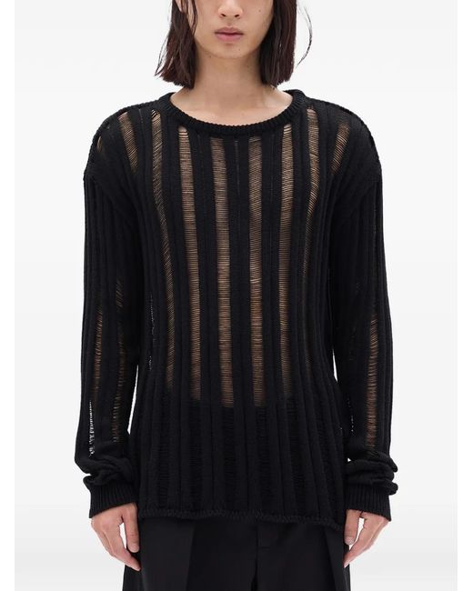 Ann Demeulemeester Black Danial Sweater for men