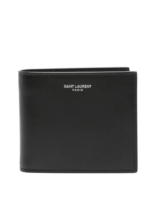 Saint Laurent East/West Portemonnee in het Black voor heren