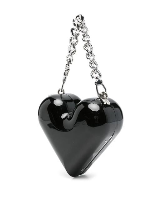 Gcds Black Heart Mini Bag