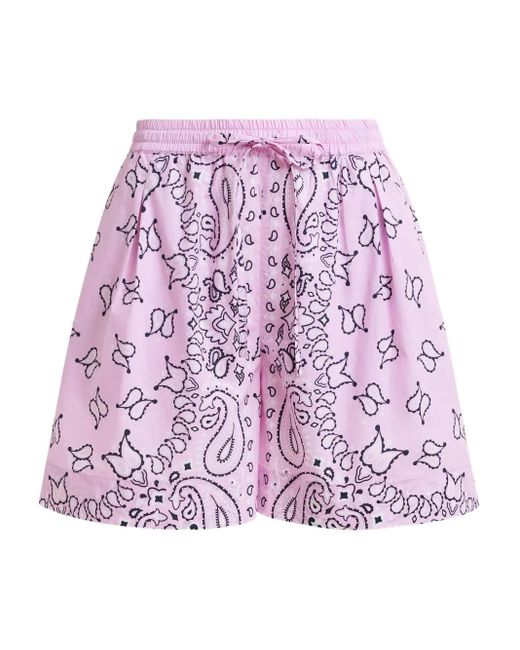 Essentiel Antwerp Hissels ショートパンツ Purple