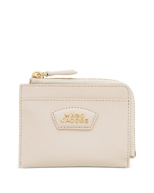 Marc Jacobs Natural Portemonnaie Mit Reißverschluss