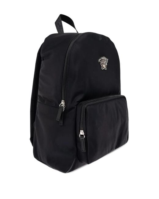メンズ Versace メドゥーサ バックパック Black