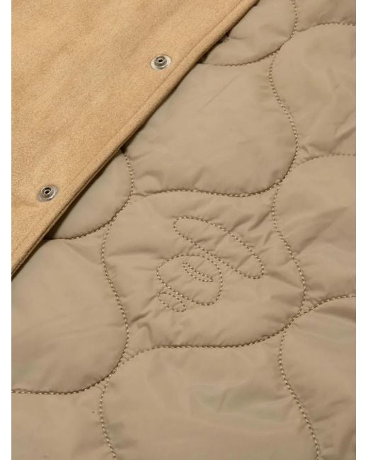 Aape By A Bathing Ape Natural Hooded -Appliqué Jacket for men
