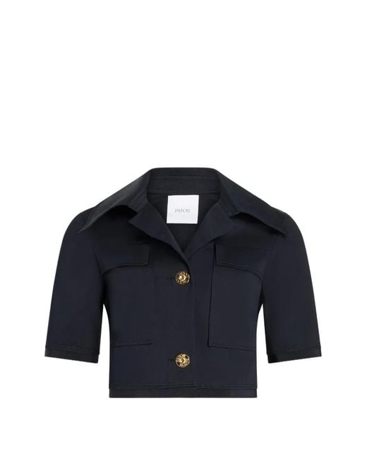 Patou Cropped Jack in het Blue