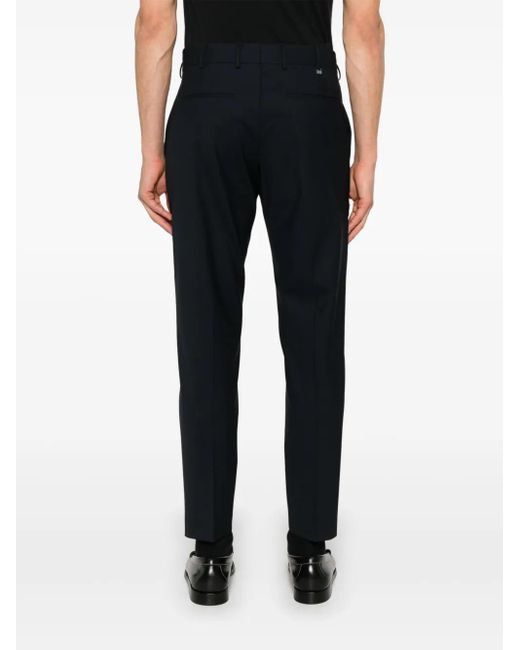 PT Torino Blue Tailored Trousers for men
