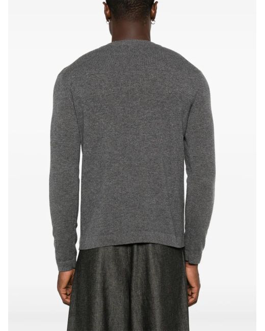 Lisa Yang Gray Mason Sweater for men