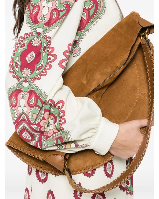 Etro White Leather Camera Bag