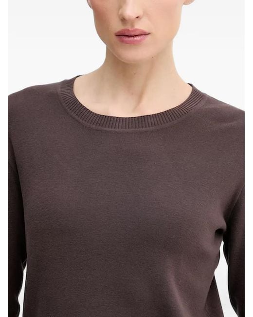 Benetton Geribbelde Sweater in het Blue