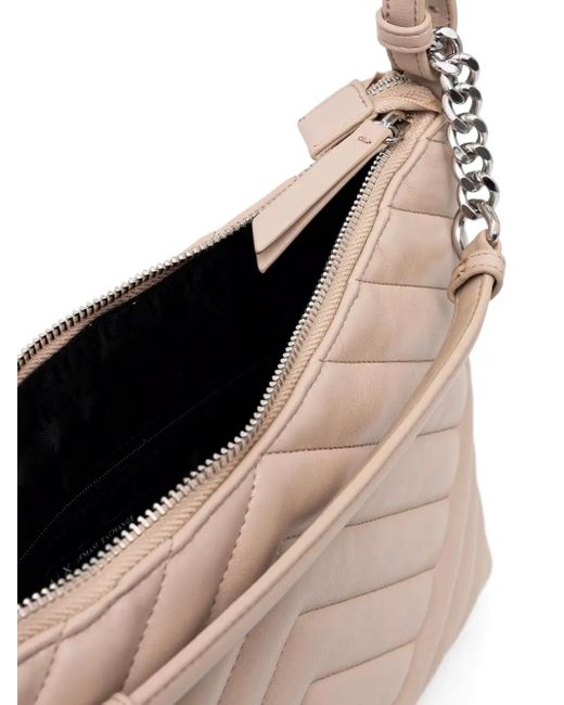 ARMANI EXCHANGE Pink Quilted Crossbody Bag