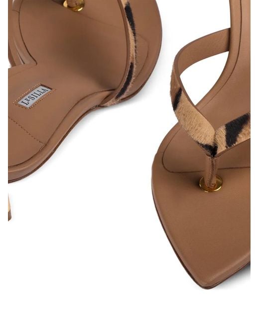 Le Silla Natural Gisele Heeled Sandals