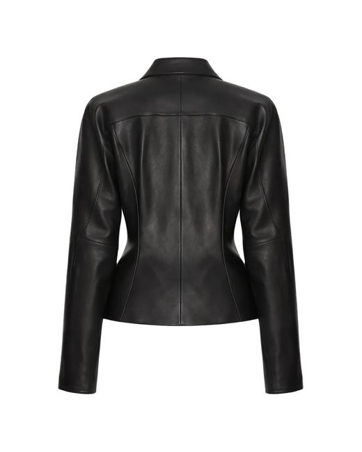 The Sei Black Veste À Fermeture Zippée