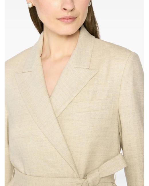 Genny ベルテッド ジャケット Natural