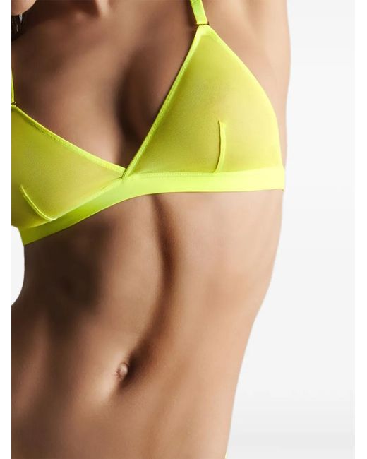 Maison Close Yellow Corps À Corps Neon Mini Thong