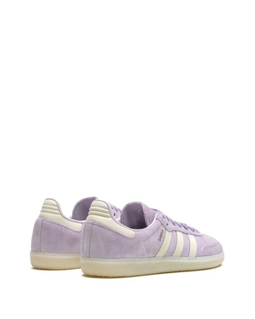 メンズ Adidas Samba Og "silver Dawn/chalk White/off White" スニーカー Purple