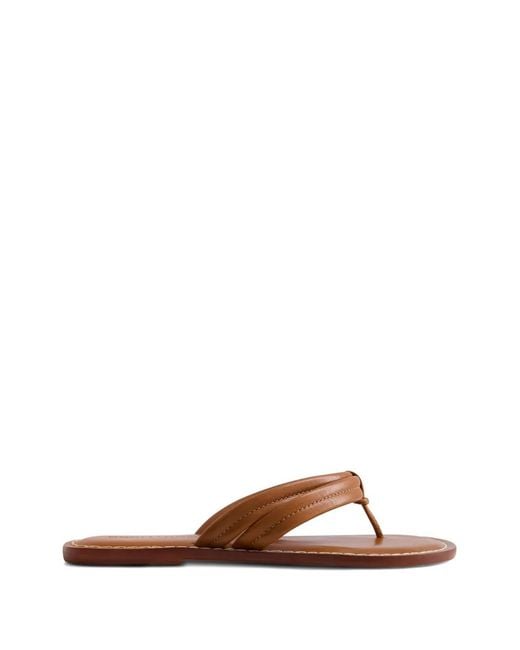 Bernardo Brown Miami Leather Sandals