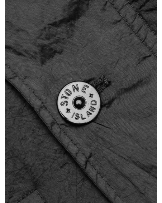 Stone Island Black Compass-Badge Jacket for men
