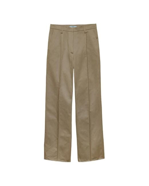 Prada Natural Chino Pants