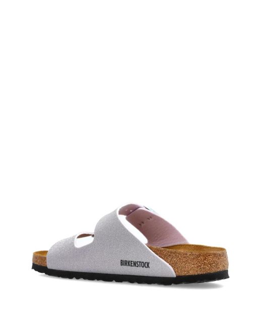 Sandales Arizona À Double Boucle Birkenstock en coloris White