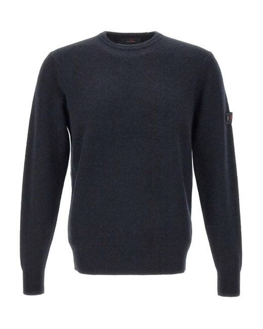 Peuterey Trui Met Logopatch in het Blue voor heren