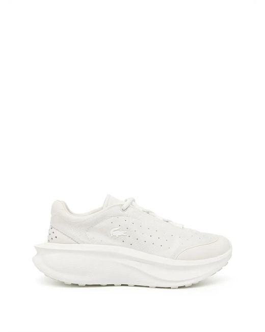 Lacoste White Baskets New Run Active À Lacets