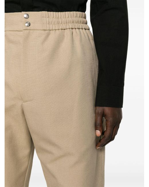 Pantalon en coton à poches cargo Alexander McQueen pour homme en coloris Natural