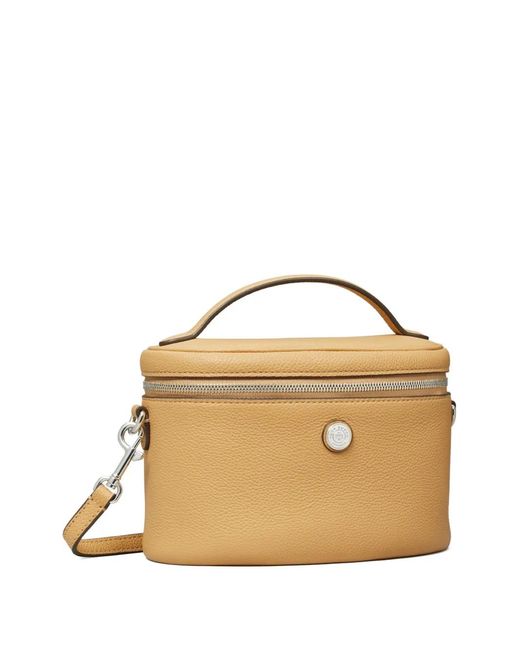 Tory Burch Metallic Pebble Soft Vanity Case