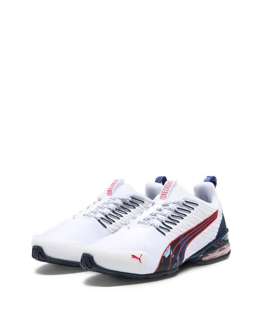 PUMA White Voltaic Evo Retrofuture Sneakers for men