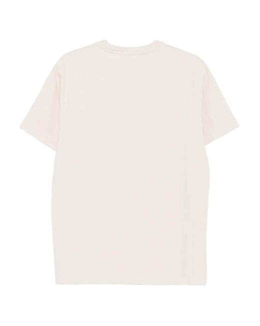 Barena White Chest-Pocket Short-Sleeve T-Shirt for men