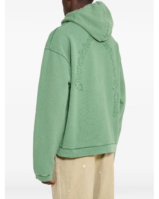 Stockholm Surfboard Club Green Ulf Hoodie