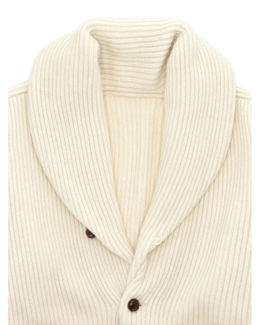 Fortela Natural Stoke Shawl-Collar Cardigan for men