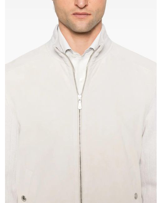 Eleventy Jacke Mit Kontrasteinsätzen in White für Herren